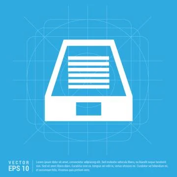 Hard Disk Icon Stock Illustration