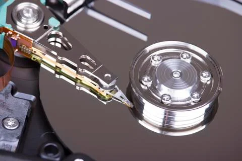 Hard disk magnetic Stock Photos