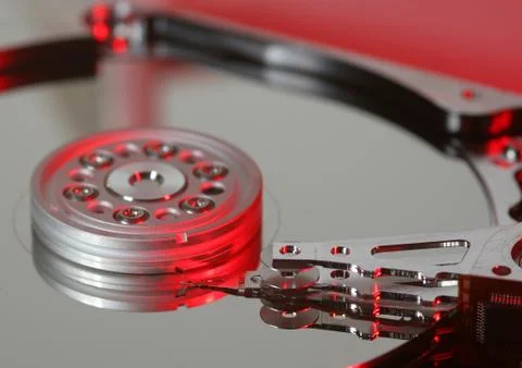 Hard disk Foto stock