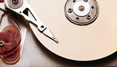 Hard disk Foto stock