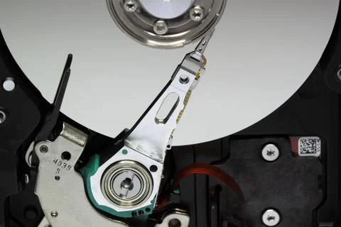 Hard disk read head 스톡 사진