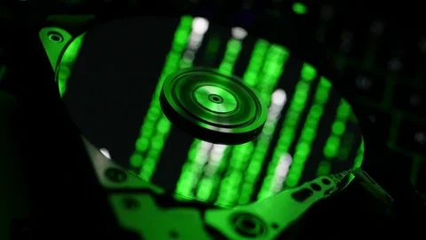 Hard Drive Close-Up 库存影片 71944738