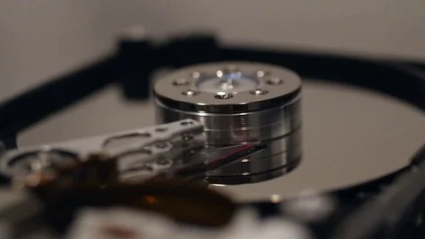 Hard Drive Components Stock Footage 77205760