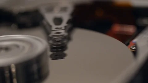 Hard Drive Components Stock Footage 77205975