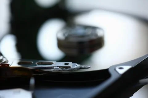 Hard drive from computer or laptop lies Foto stock