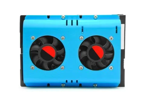 Hard drive with cooler Stock Photos