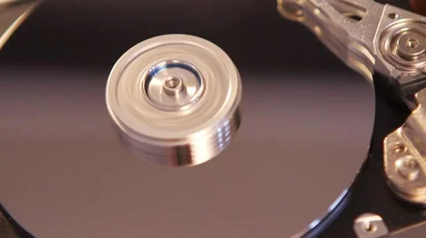 Hard Drive Disc Stock Footage 7763193