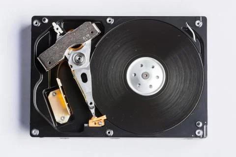Hard drive disk Stock Photos