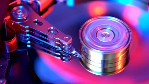 Hard drive Stock Footage 92587354