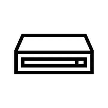 Hard Drive Icon Stock Illustration