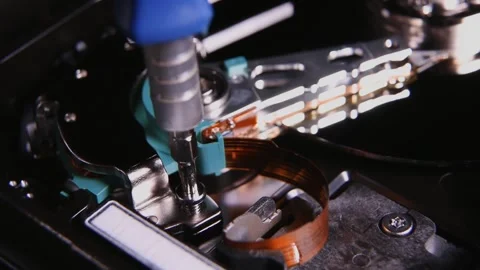 Hard Drive Internal Stock Footage 303938255