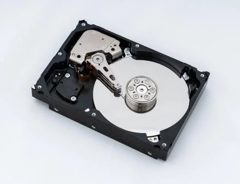 Hard drive isolated Stock Photos