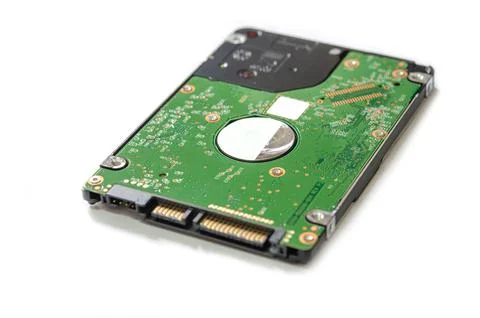 Hard drive notebook computers. Stock Photos