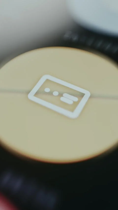 Hard drive storage icon with yellow circular design Stock Footage 334927958