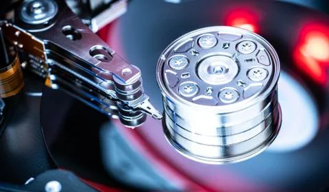 Hard drive storage Stock Photos
