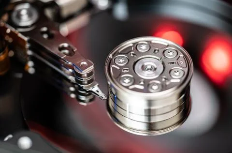 Hard drive storage Stock Photos
