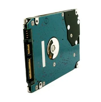 Hard drive on white background 스톡 사진