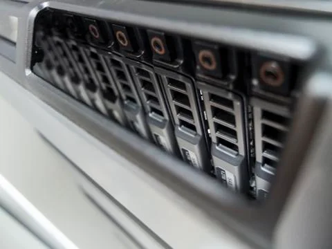 The hard drives Stock Photos