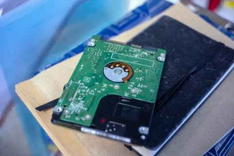 Hard drives Stock Photos