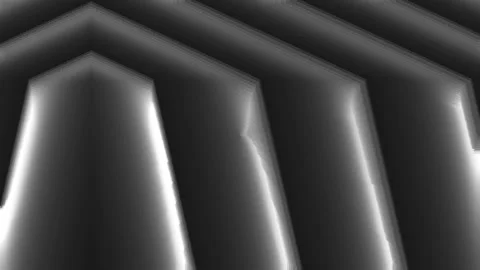 Hard Edged Edges Mask Steep Cuts Stock Footage 139733991