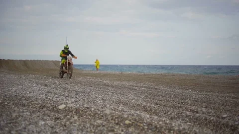 Hard Enduro Pilot Racing Video stock 117410953