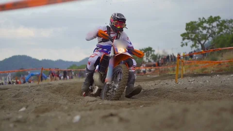 Hard Enduro Pilot Racing Video stock 117469794