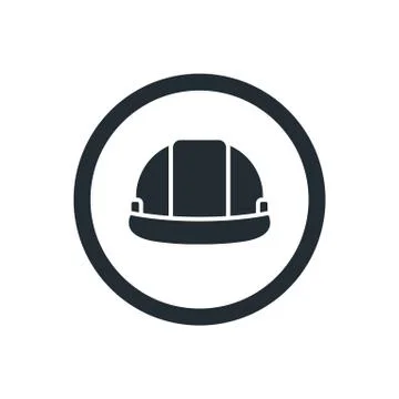 Hard hat icon Stock Illustration