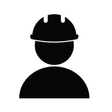 Hard hat icon. working helmet icon with repair vector Stock Illustration