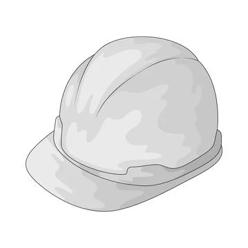Hard Hat illustration Stock Illustration