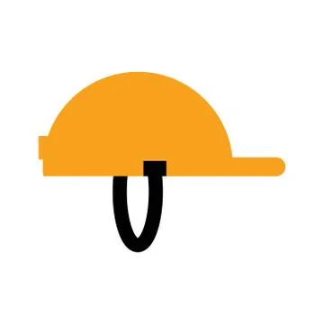 Hard hats vector graphic design template illustration Stock-Illustration