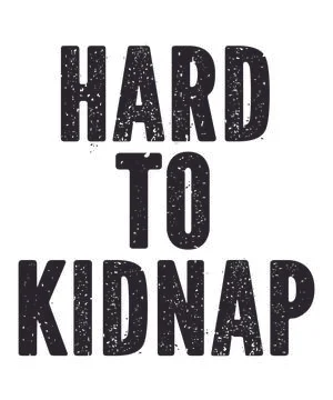 Hard To Kidnap Stock Illustration