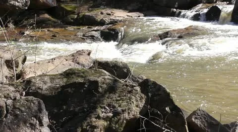 Hard Labor Creek Stock Footage 12192252