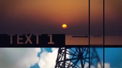 Hard Motion Slideshow After Effects stock