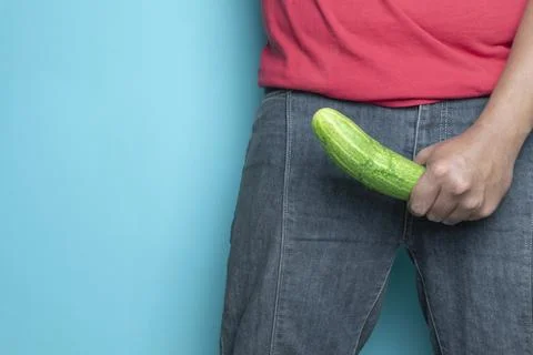 Hard penis concept Stock Photos