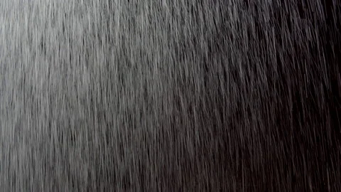 Hard Rain On Black Background Video stock 201301185