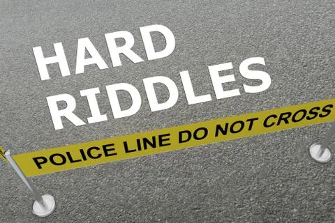 Hard Riddles concept Stock Illustration