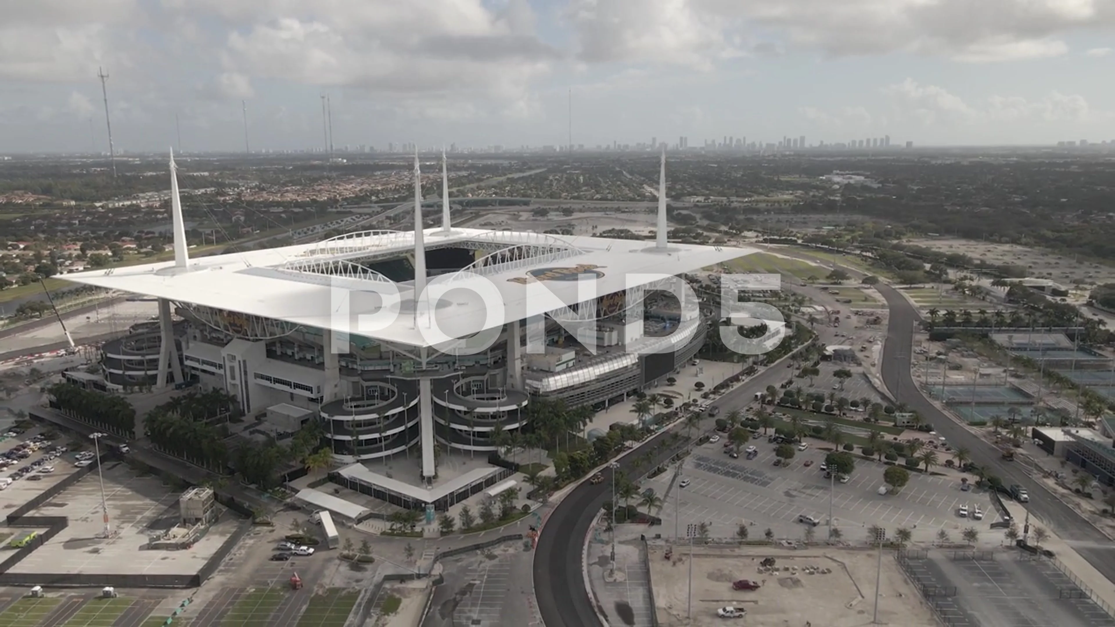 Hard Rock Stadium, Miami Dolphins. SB LIV on Behance