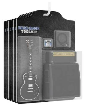 Hard Rock Toolkit Stock Illustration