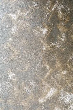 Hard rough of concrete wall with rubber on top Stock Illustration