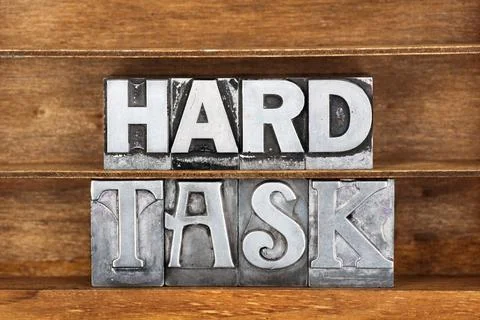 Hard task tray Foto stock