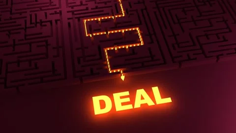 Hard way to success. 3D rendering Stock Footage 311419294
