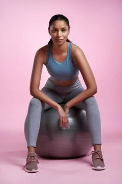 Hard work always pays off. Full length portrait of an attractive and sporty 库存照片