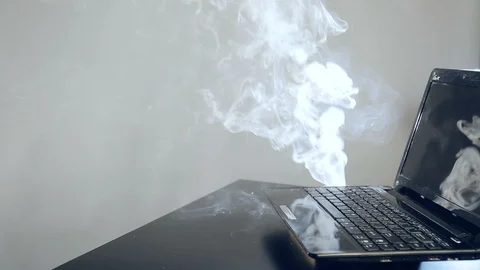 Hard work on computer Stock Footage 99817752