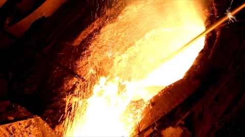 Hard work in the Foundry Stock Footage 1080523