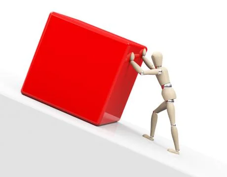 Hard work Stock Illustration