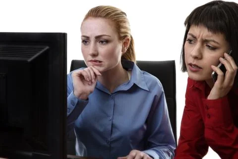 Hard at work Stock Photos