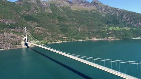 Hardanger Bridge Stock Footage 92794138