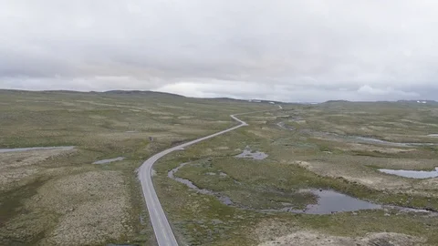 The Hardangervidda Mountain Area Stock Footage 84463485