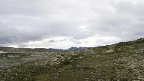 The Hardangervidda Mountain Area Vídeo Stock 84464770