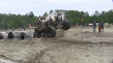 Hardcore 4X4 Stock Footage 30490373